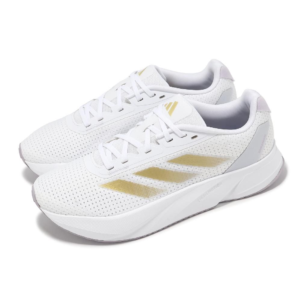 ADIDAS 愛迪達 adidas 愛迪達 慢跑鞋 Duramo SL W 女鞋 白 金 緩衝 回彈 輕量 運動鞋 IF7883