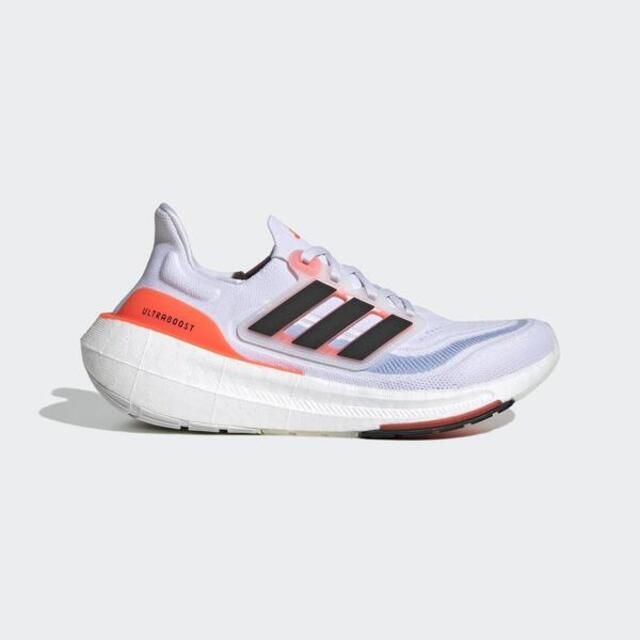 ADIDAS 愛迪達 Adidas Ultraboost Light W [HQ6353] 女 慢跑鞋 運動 路跑 輕量 緩震 回彈 白黑橘