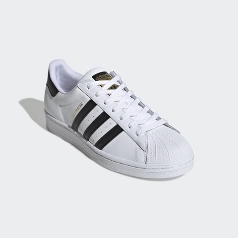 ADIDAS 愛迪達 SUPERSTAR  男/女 休閒鞋 白-EG4958