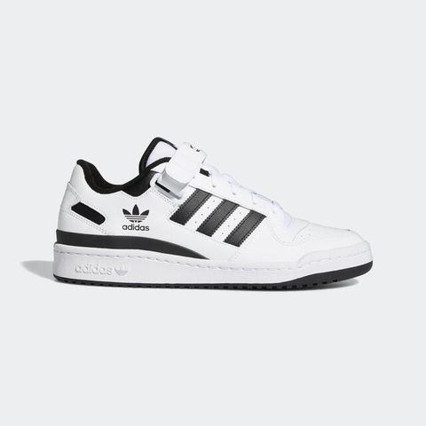 adidas 愛迪達 Forum Low [FY7757] 男 休閒鞋 運動 經典 復古 魔鬼氈 低筒 舒適 穿搭 白黑