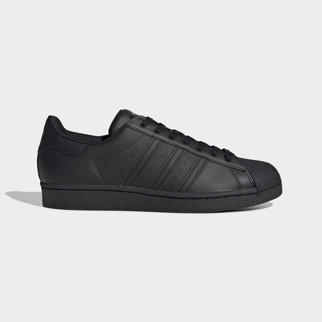 ADIDAS 愛迪達  Superstar [EG4957] 男女 休閒鞋 經典 Originals 皮革 貝殼頭 黑武士 全黑