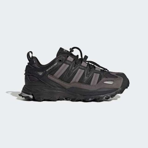 adidas 愛迪達 Hyperturf [GX2022] 男 休閒鞋 運動 復古 三葉草 反光 耐磨 緩震 包覆 機能 黑 灰