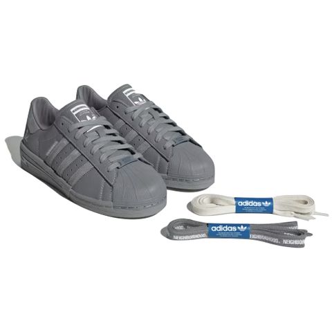 ADIDAS 愛迪達 Neighborhood x  Originals Superstar Cement Grey 水泥灰 男鞋 休閒鞋 IE6115