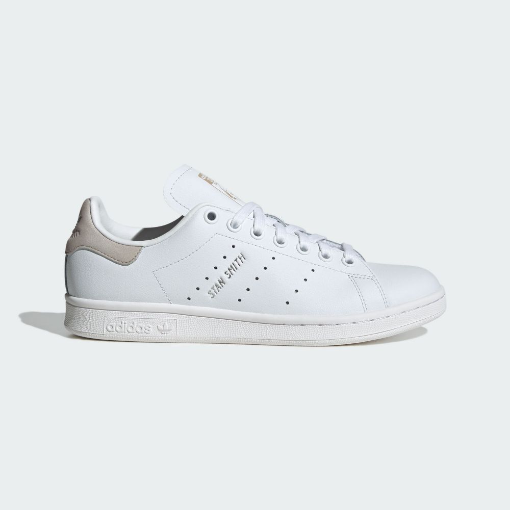 ADIDAS 愛迪達  STAN SMITH 女 白 奶茶 穿搭 休閒鞋 運動鞋 ID5782