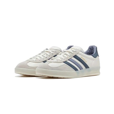Adidas Gazelle Indoor 復古 霧灰紫 運動 經典 三葉草 皮革 低筒 休閒鞋 男鞋 IG1643