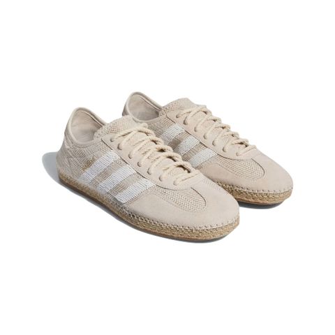 x Clot Gazelle "Halo Ivory" 男鞋 女鞋 陳冠希 聯名 休閒鞋 棉麻 米色 IH3144