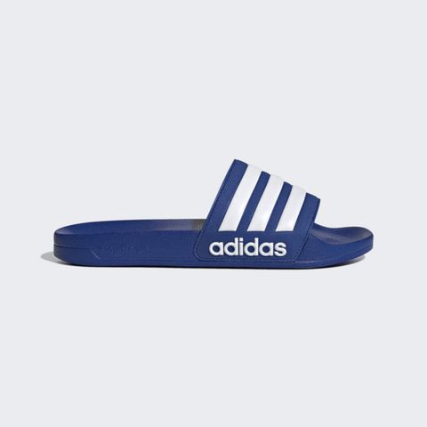 Adidas Adilette Shower [GW1048] 男女 涼鞋 拖鞋 運動 戲水 游泳 雨天 輕量 藍白