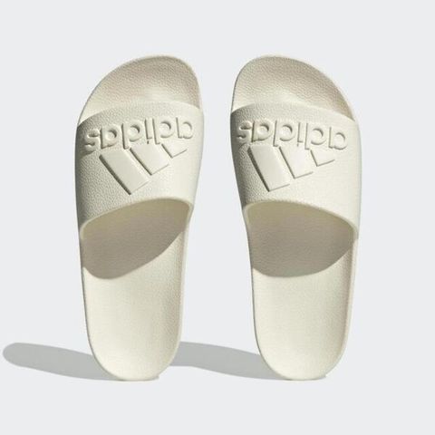 Adidas Adilette Aqua [IF7370] 男女 涼拖鞋 運動 休閒 夏天 海灘 泳池 快乾 舒適 奶白