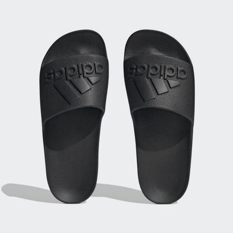 Adidas Adilette Aqua [IF7371] 男女 涼拖鞋 運動 休閒 夏天 海灘 泳池 快乾 舒適 黑
