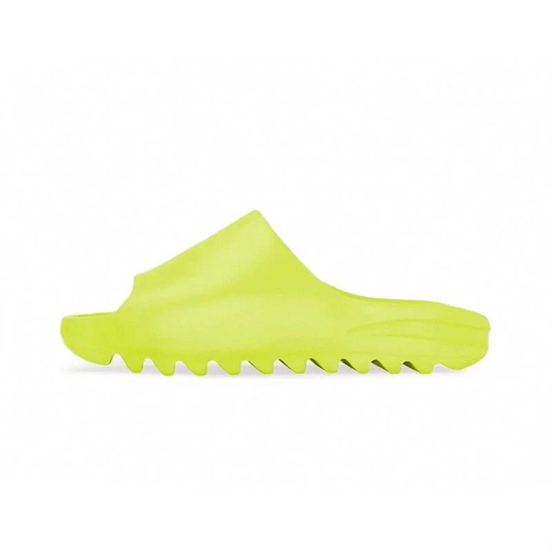 Adidas Yeezy Slide Glow Green 綠螢光綠拖鞋GX6138 - PChome 24h購物