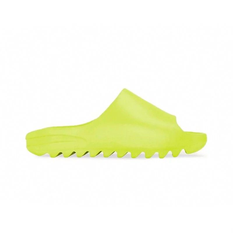 Adidas Yeezy Slide Glow Green 綠螢光綠拖鞋GX6138 - PChome 24h購物