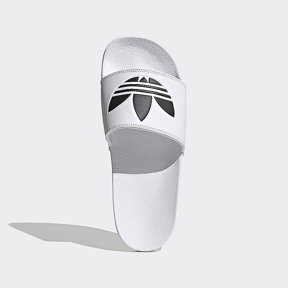 adidas 愛迪達  ADILETTE LITE 運動拖鞋 三葉草 休閒 運動 男女 白 黑 FU8297