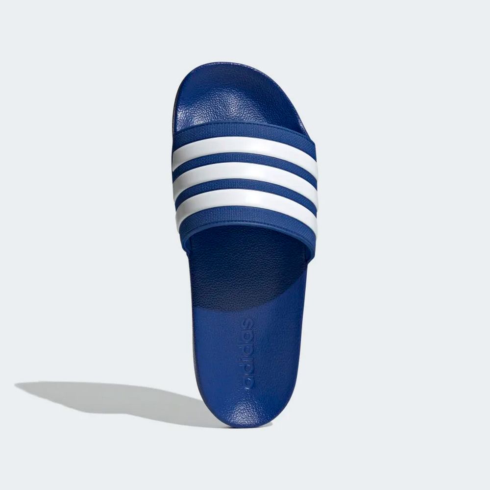 adidas 愛迪達  ADILETTE SHOWER 運動拖鞋 三線 運動 休閒 男女 藍 GW1048