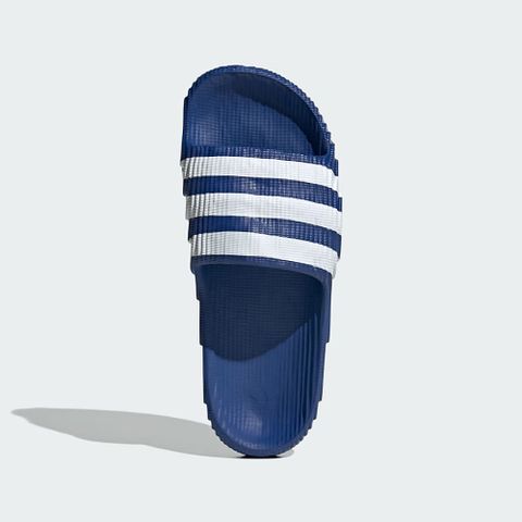 ADIDAS 愛迪達 ADILETTE 22 運動拖鞋 三葉草 男女 一體成形 運動 休閒 男女 藍 IF3667