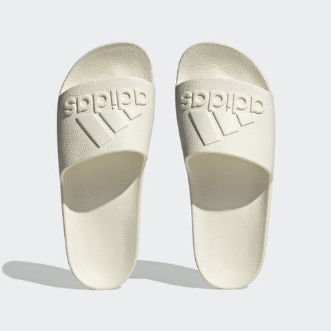 ADIDAS 愛迪達 ADILETTE AQUA 象牙白 男女 拖鞋 防水 休閒 運動 IF7370