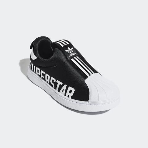 【ADIDAS】SUPERSTAR 360 X I 休閒鞋 童鞋 嬰幼 小童 黑色-GX3235