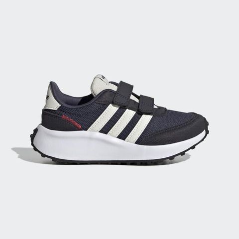 ADIDAS 愛迪達 Run 70s CF K [GW0334] 中童 慢跑鞋 運動 休閒 魔鬼氈 緩震 透氣  深藍黑