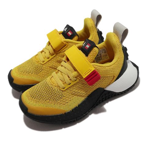 adidas 慢跑鞋 LEGO Sport Pro EL K 童鞋 中童 黃 樂高 LEGO 小朋友 運動鞋 GW3014