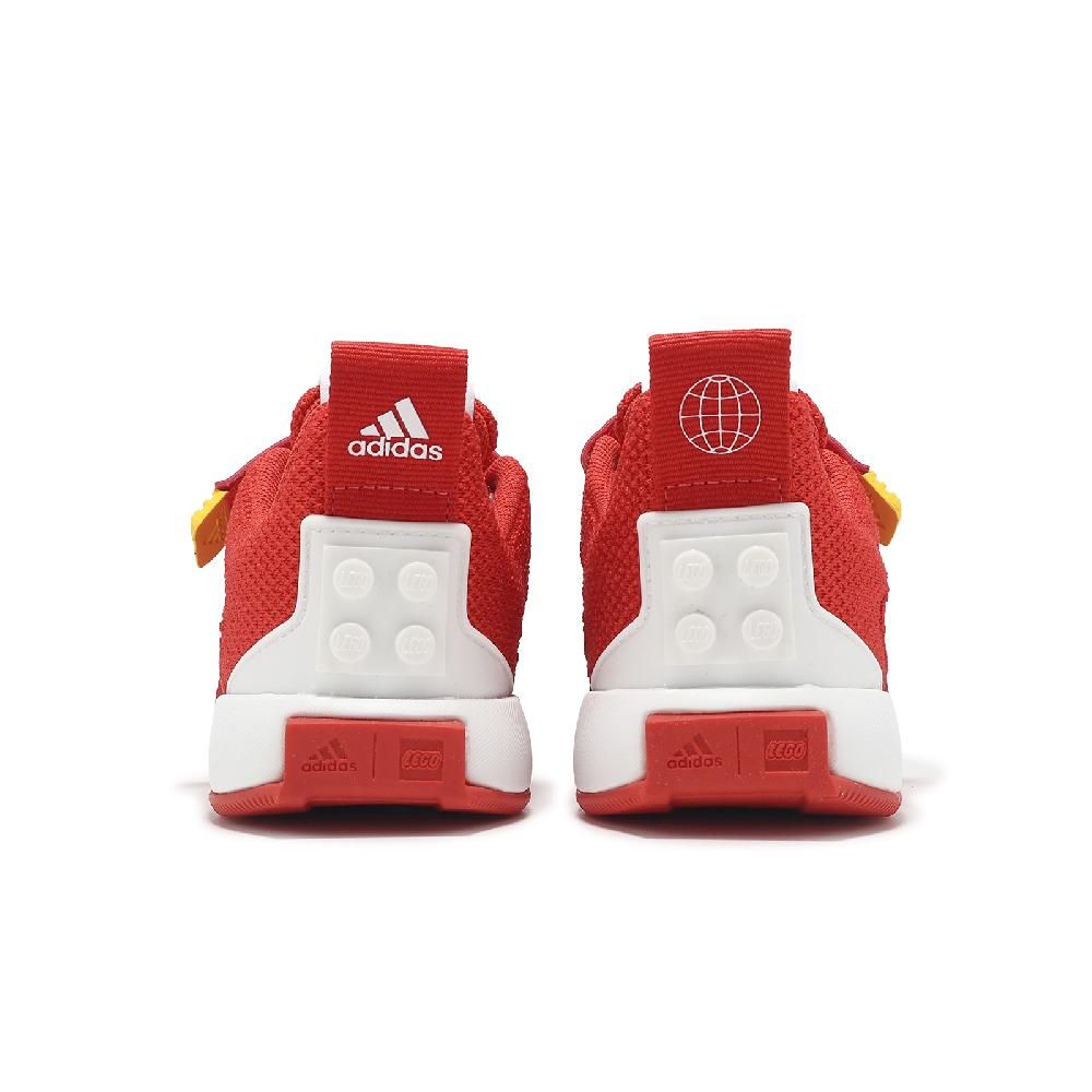 ADIDAS 愛迪達   x LEGO Sport Pro CF I 童鞋 小童 樂高聯名 學步鞋 紅 魔鬼氈 GW8093