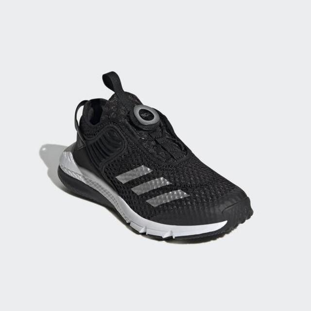 ADIDAS 愛迪達  ActiveFlex Boa K GZ3358 中大童 慢跑鞋 運動 訓練 舒適 緩震  黑 銀