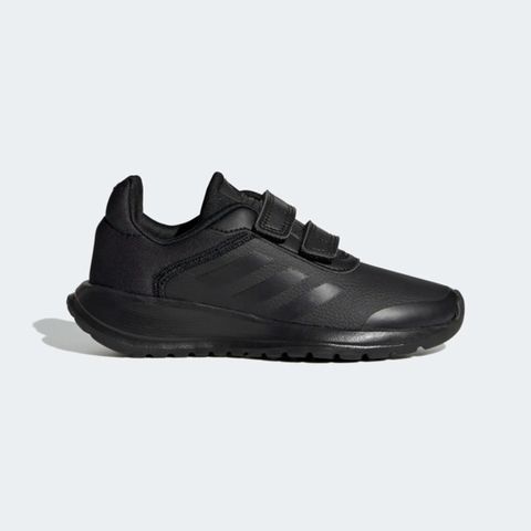 ADIDAS 愛迪達 Tensaur Run Shoes GZ3443 大童 運動鞋 休閒 輕量 全皮革 魔鬼氈 黑