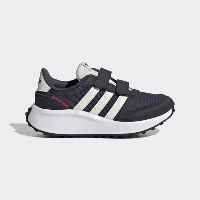 ADIDAS 愛迪達  Run 70s CF K GW0334 中童 慢跑鞋 運動 休閒 魔鬼氈 緩震 透氣  深藍黑