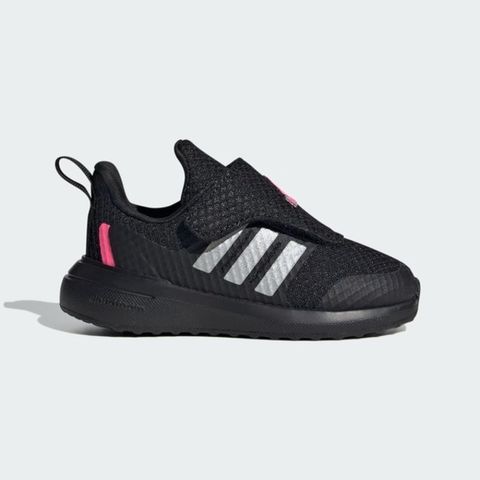 ADIDAS 愛迪達 Fortarun 2.0 AC I IG0422 小童 慢跑鞋 運動 休閒 魔鬼氈 舒適 透氣 黑粉