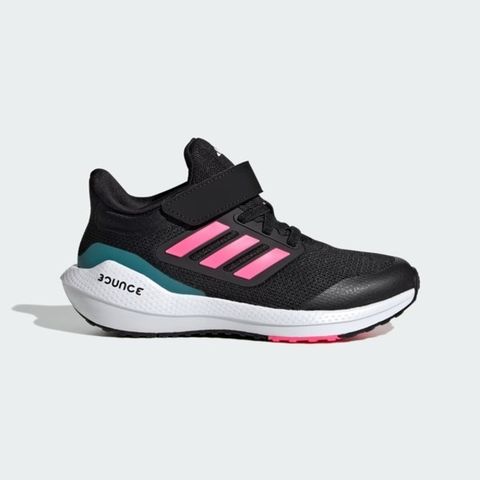 ADIDAS 愛迪達 Ultrabounce EL K IG5394 中童 慢跑鞋 運動 休閒 魔鬼氈 舒適  黑粉