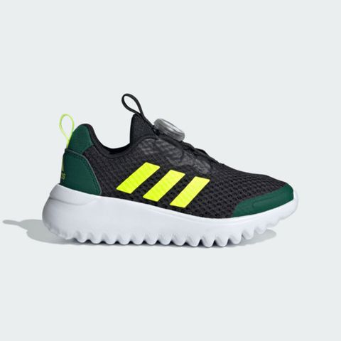 ADIDAS 愛迪達 Activeflex Boa 3.0 K ID3377 中童 慢跑鞋 運動 休閒 緩震 黑 螢黃