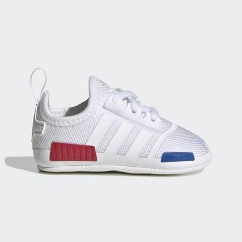 adidas Originals Adidas NMD Crib HQ1651 小童 學步鞋 運動 休閒 經典 Originals 彈性鞋帶 舒適 白