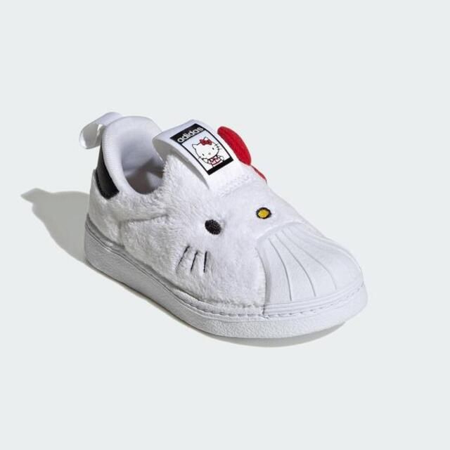 adidas Originals Adidas Superstar 360 I ID9718 小童 休閒鞋 學步鞋 HELLO KITTY 套穿 白紅