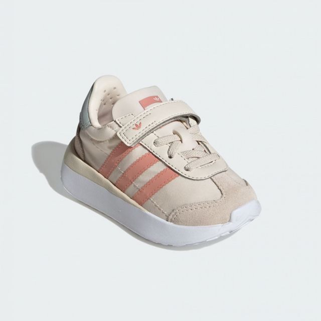 adidas Originals Adidas Country XLG CF EL I IF6151 小童 休閒鞋 運動 復古 魔鬼氈 舒適 粉膚 橘