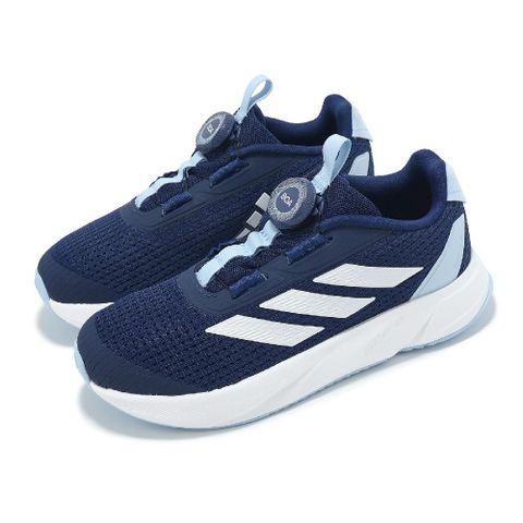 ADIDAS 愛迪達 慢跑鞋 Duramo SL BOA K 中童 藍白 旋鈕 小朋友 運動鞋 IH7521