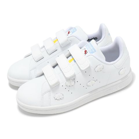 ADIDAS 愛迪達 adidas 愛迪達 x Hello Kitty Stan Smith CF C 童鞋 中童 白 史密斯 聯名 IF7023