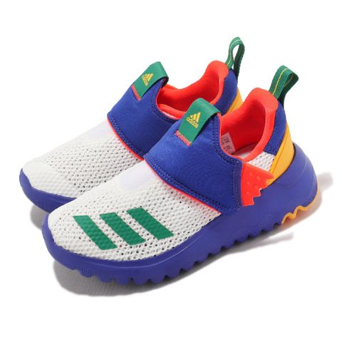 ADIDAS 愛迪達 adidas 愛迪達 運動鞋 Suru365 C 中童 小朋友 童鞋 藍 白 綠 魔鬼氈 無鞋帶  HP7735