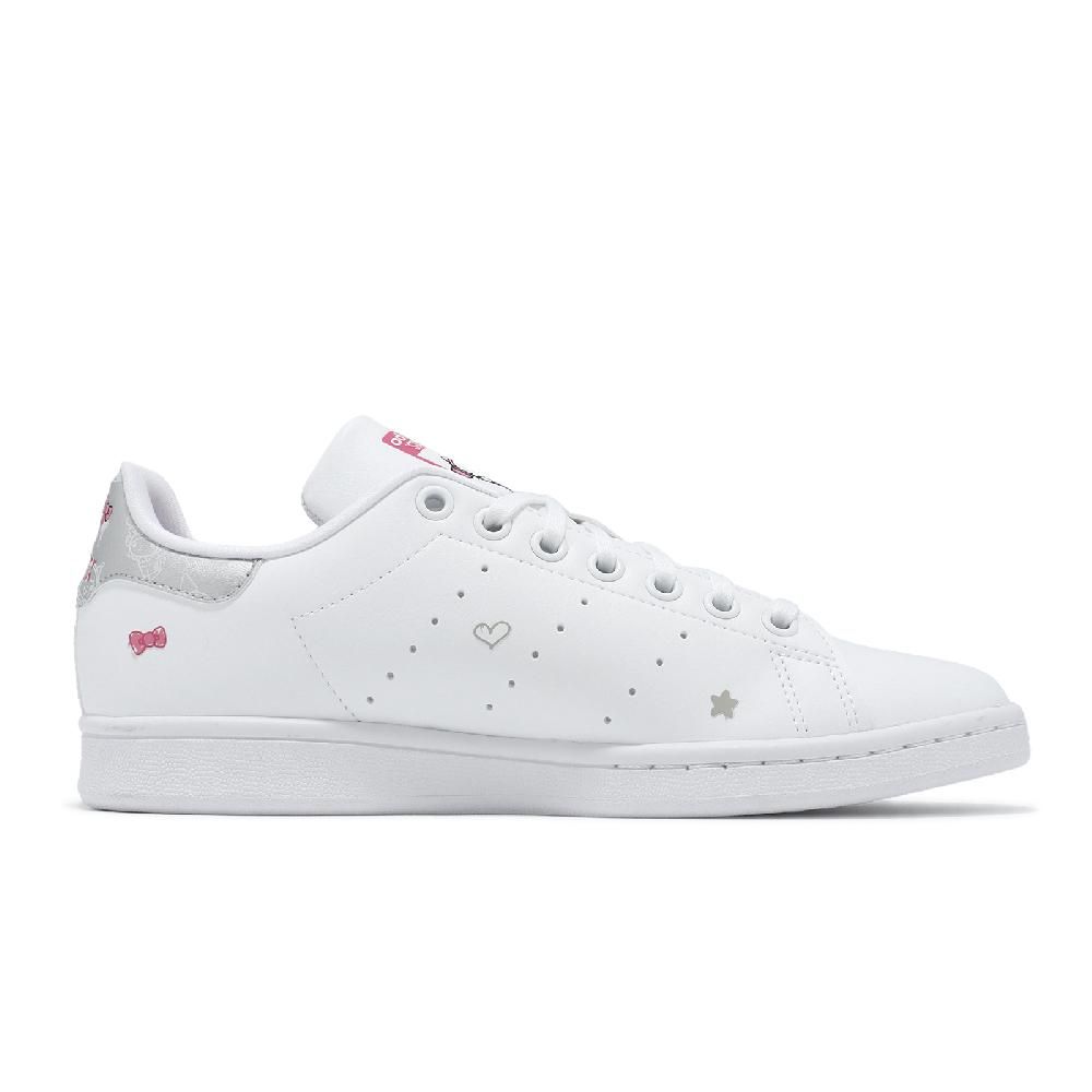 ADIDAS 愛迪達 adidas 愛迪達 x Hello Kitty 休閒鞋 Stan Smith J 大童 女鞋 白粉 凱蒂貓 聯名 史密斯 IG8407