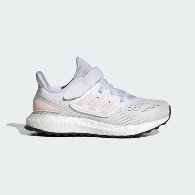 ADIDAS 愛迪達 Adidas Pureboost 22 C [IF0222] 中童 慢跑鞋 運動 休閒 緩震 魔鬼氈 耐磨 愛迪達 白