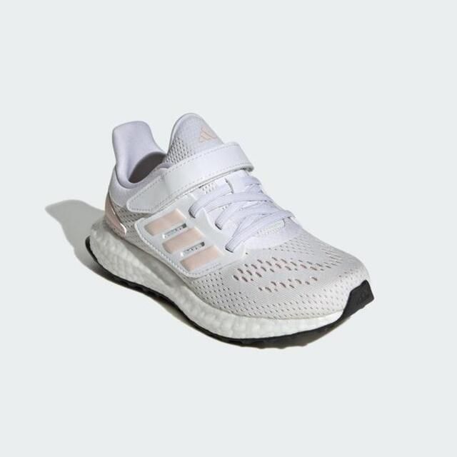 ADIDAS 愛迪達 Adidas Pureboost 22 C [IF0222] 中童 慢跑鞋 運動 休閒 緩震 魔鬼氈 耐磨 愛迪達 白