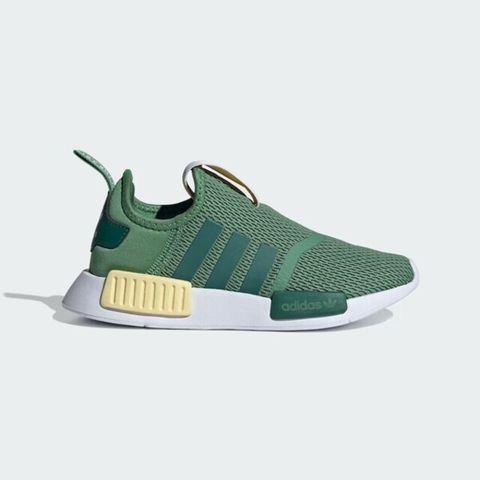 adidas Originals Adidas NMD 360 C [IF3600] 中童 休閒鞋 運動 經典 三葉草 套穿式 透氣 包覆 綠黃