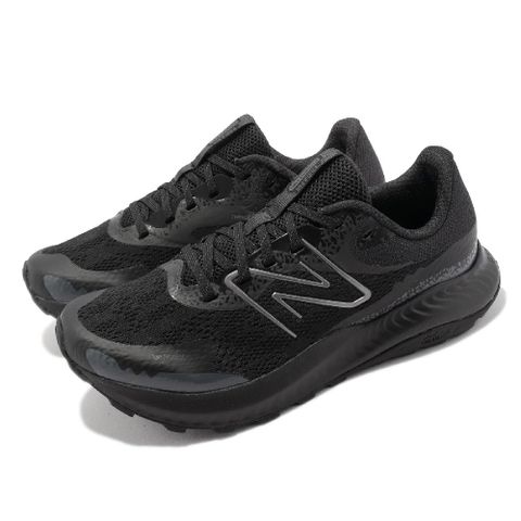 New Balance 越野跑鞋 DynaSoft Nitrel V5 2E 男鞋 黑 銀 NB 路跑 郊山 戶外 MTNTRLK52E