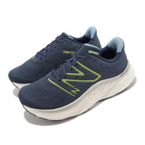 New Balance 紐巴倫 慢跑鞋 More V4 2E 寬楦 男鞋 深藍 反光 厚底 運動鞋 NB MMORCN42E