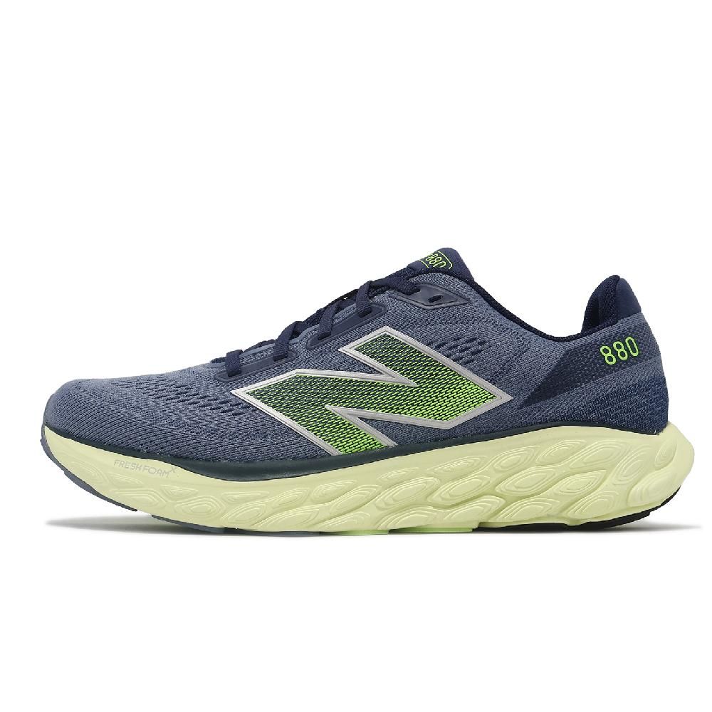 NEW BALANCE  紐巴倫 慢跑鞋 Fresh Foam X 880 V14 2E 寬楦 男鞋 藍 綠 緩震 運動鞋 NB M880G14-2E