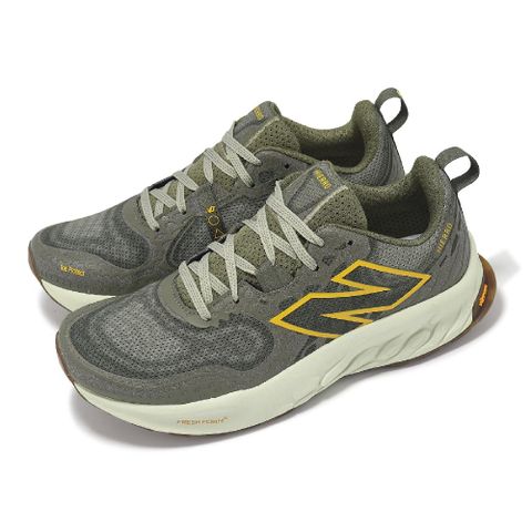 NEW BALANCE 紐巴倫 越野跑鞋 Fresh Foam X Hierro V8 2E 男鞋 寬楦 綠 運動鞋 NB MTHIERQ8-2E