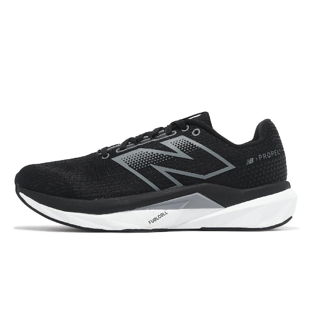 NEW BALANCE  紐巴倫 慢跑鞋 FuelCell Propel V5 2E 男鞋 寬楦 黑 白 緩衝 運動鞋 NB MFCPRLB5-2E