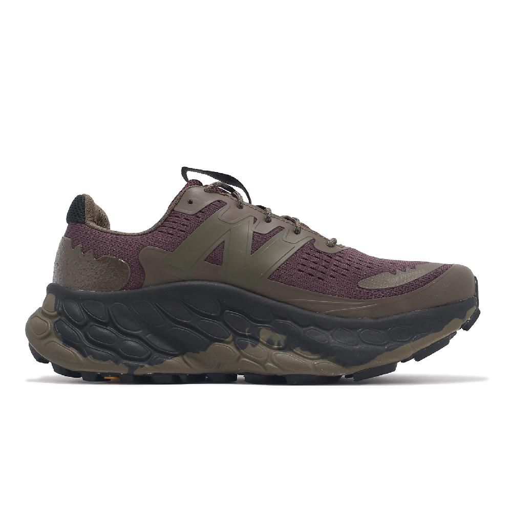 NEW BALANCE  紐巴倫 野跑鞋 Fresh Foam X More Trail V3 男鞋 軍綠 酒紅 戶外 厚底 運動鞋 MTMORNAD-D