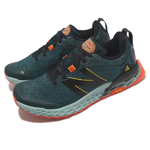 NEW BALANCE New Balance 紐巴倫 越野跑鞋 Hierro V6 男鞋 綠 黑 VIBRAM 緩震 耐磨 NB  MTHIERG6-D