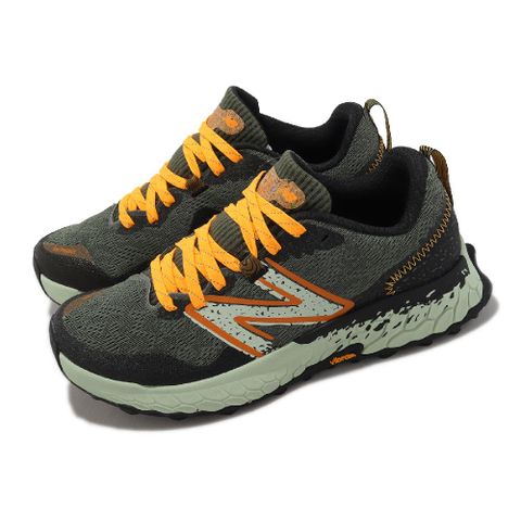 NEW BALANCE New Balance 紐巴倫 越野跑鞋 Fresh Foam X Hierro V7 2E 寬楦 男鞋 綠 橘 黃金大底 NB MTHIER7X-2E