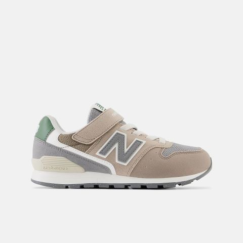 【New Balance】996 Bungee Lace with Top Strap 中童 復古休閒鞋_YV996MA3-W