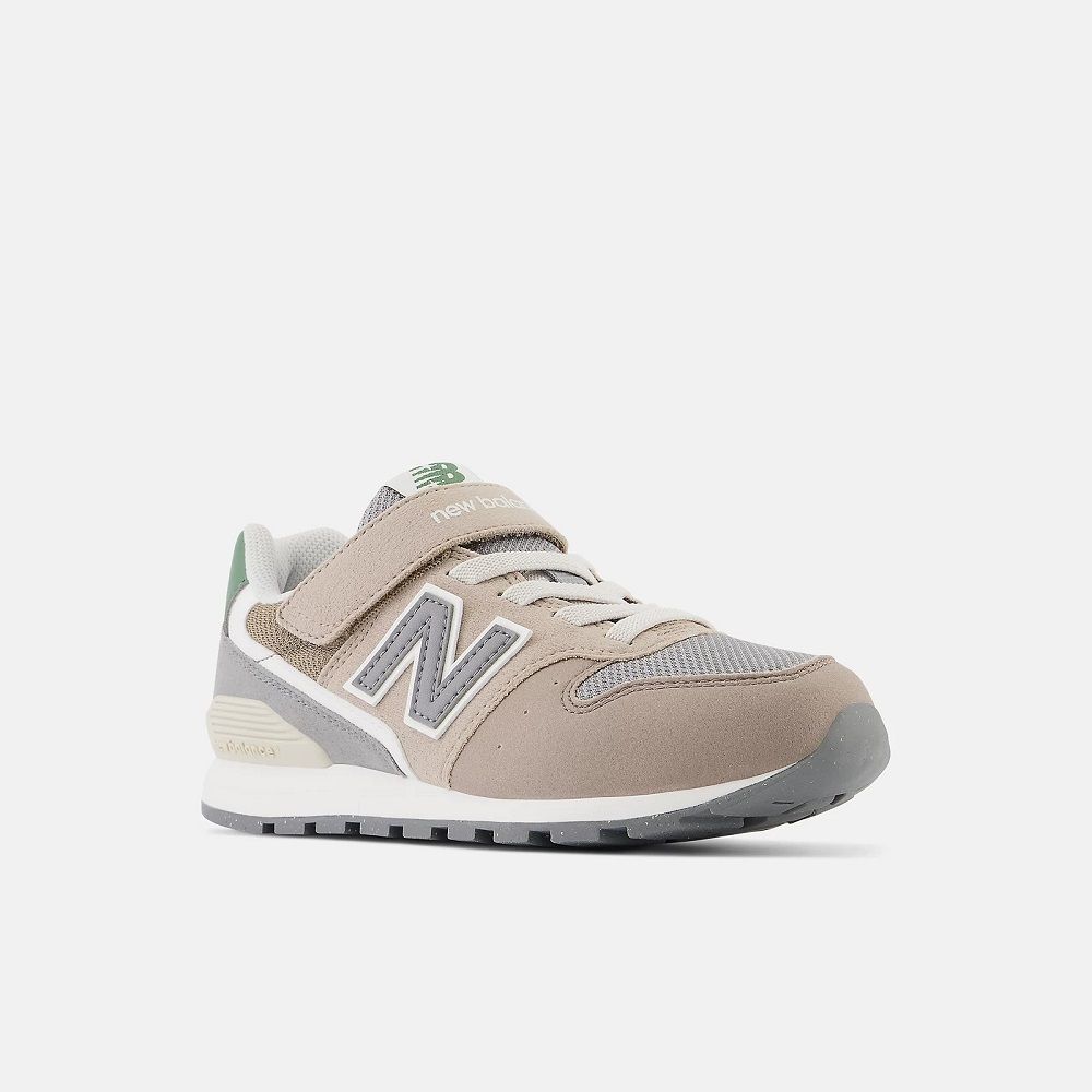 NEW BALANCE 996 Bungee Lace with Top Strap 中童 復古休閒鞋_YV996MA3-W