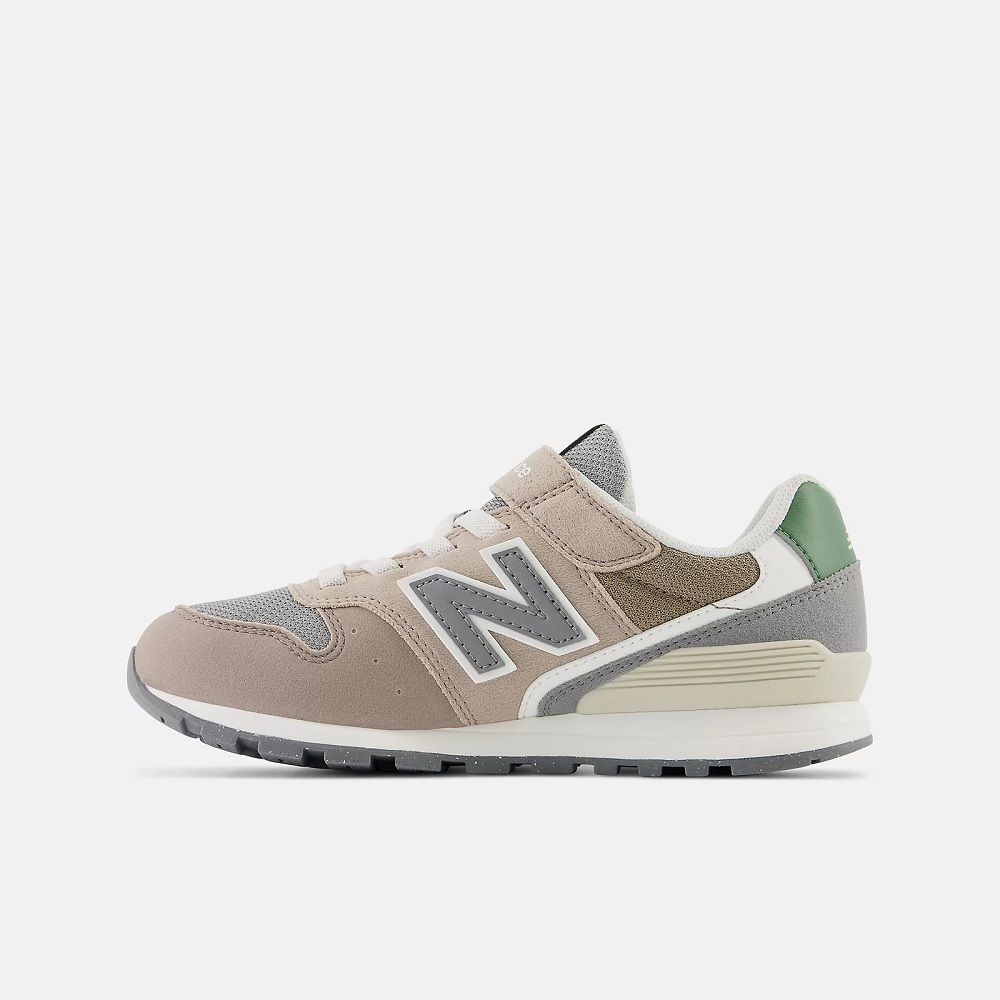 NEW BALANCE 996 Bungee Lace with Top Strap 中童 復古休閒鞋_YV996MA3-W